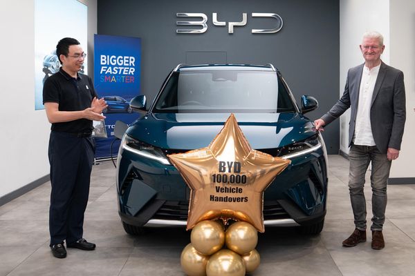 From launch to landmark: BYD reaches 100,000 UK registrations