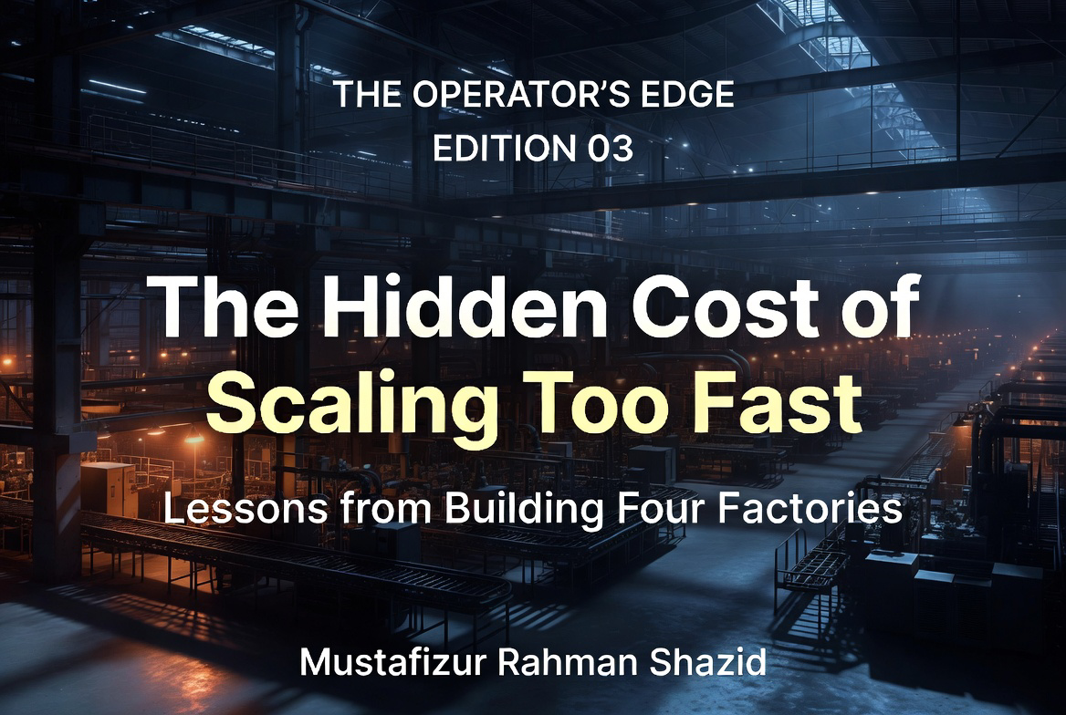 The Hidden Cost of Scaling Too Fast