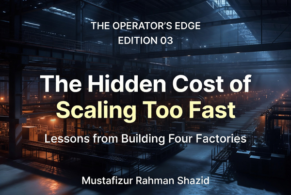 The Hidden Cost of Scaling Too Fast
