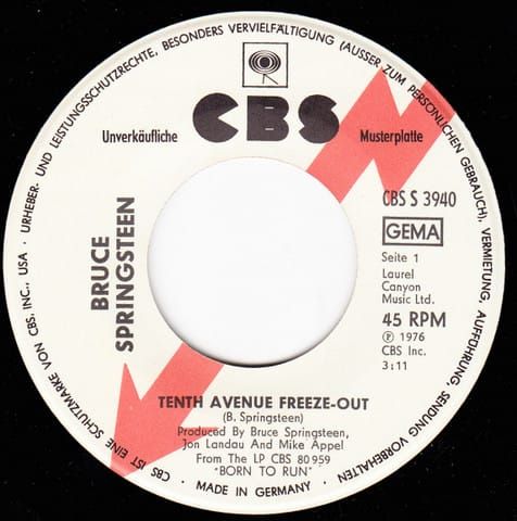 The Evolution of Born to Run: "Tenth Avenue Freeze-Out"