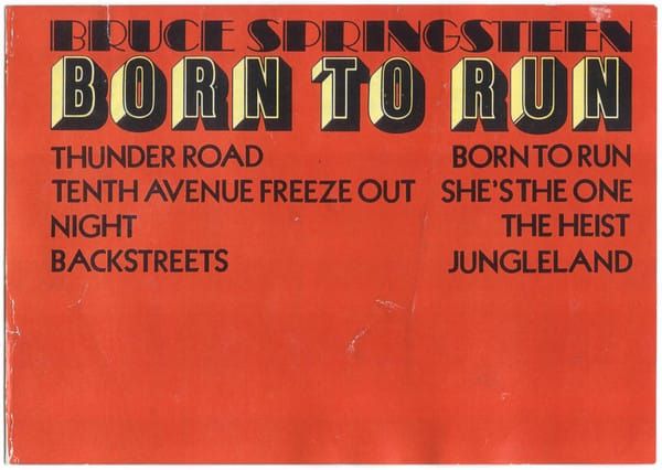 The Evolution of Born to Run: "Night"