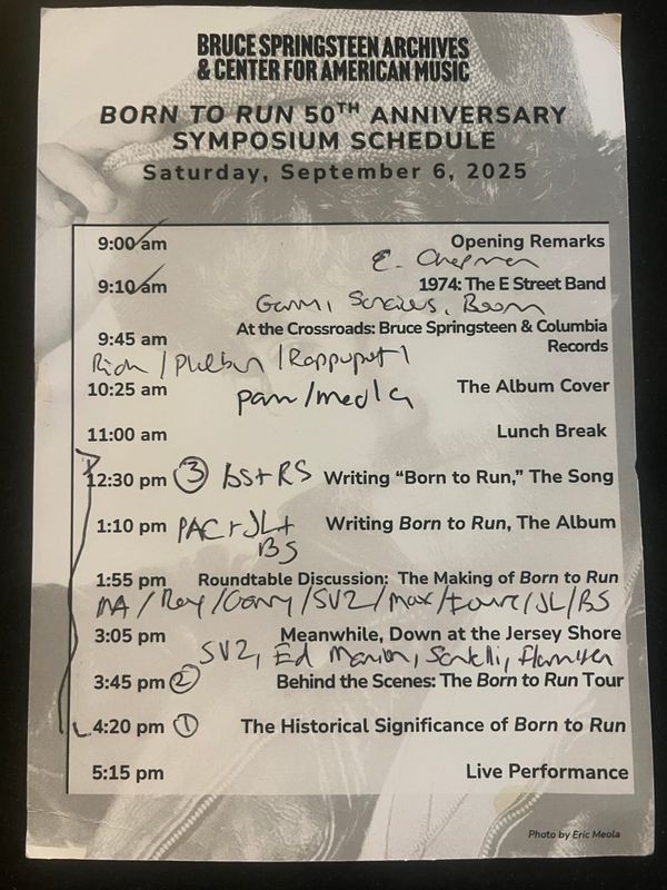 "Born to Run" 50th Anniversary Symposium, Part 2