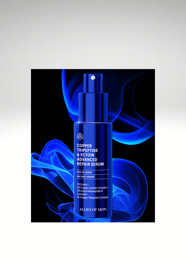allies of skin copper tripeptide & ectoin advanced repair serum