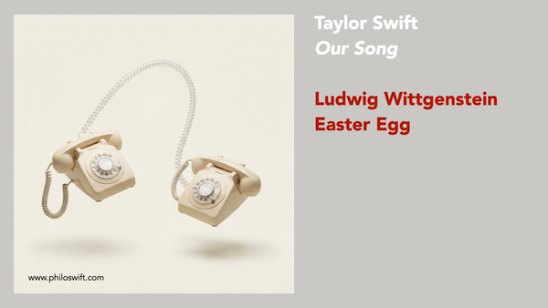 Our Song - Wittgenstein meets Taylor Swift