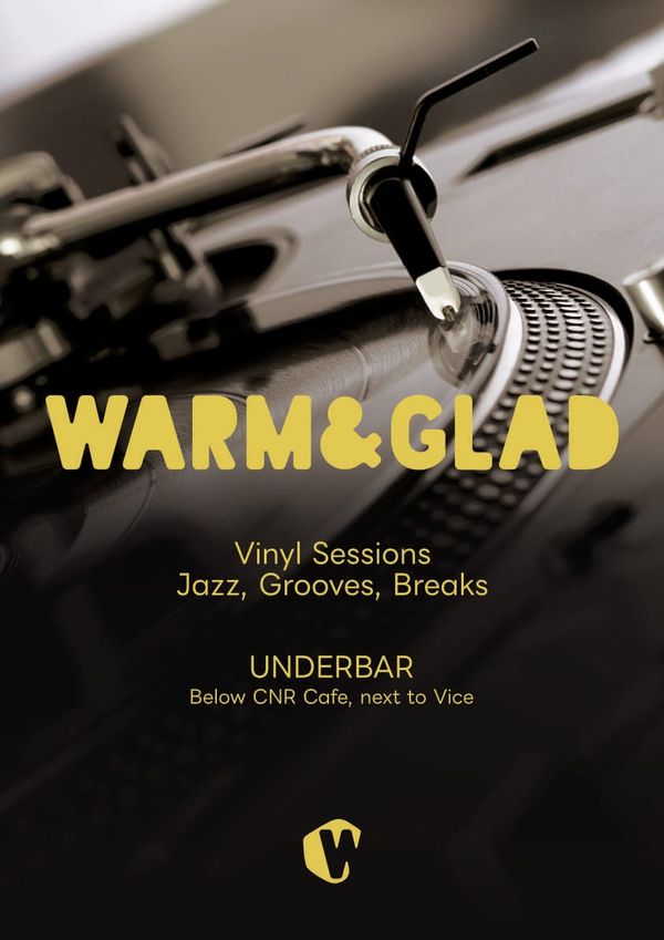 Warm & Glad Sessions | Vinyl event in Craighall Park for hip hop, soul, jazz, soulful drum 'n bass, house, broken beat and more