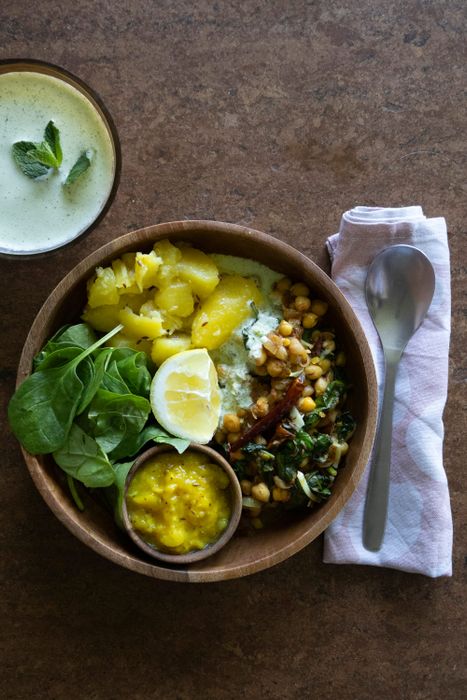 Kichererbsen Kokos Curry