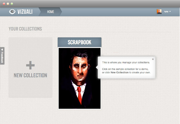 Vizuali onboarding Version 2, screen 3
