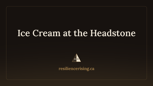 Ice Cream at the Headstone
