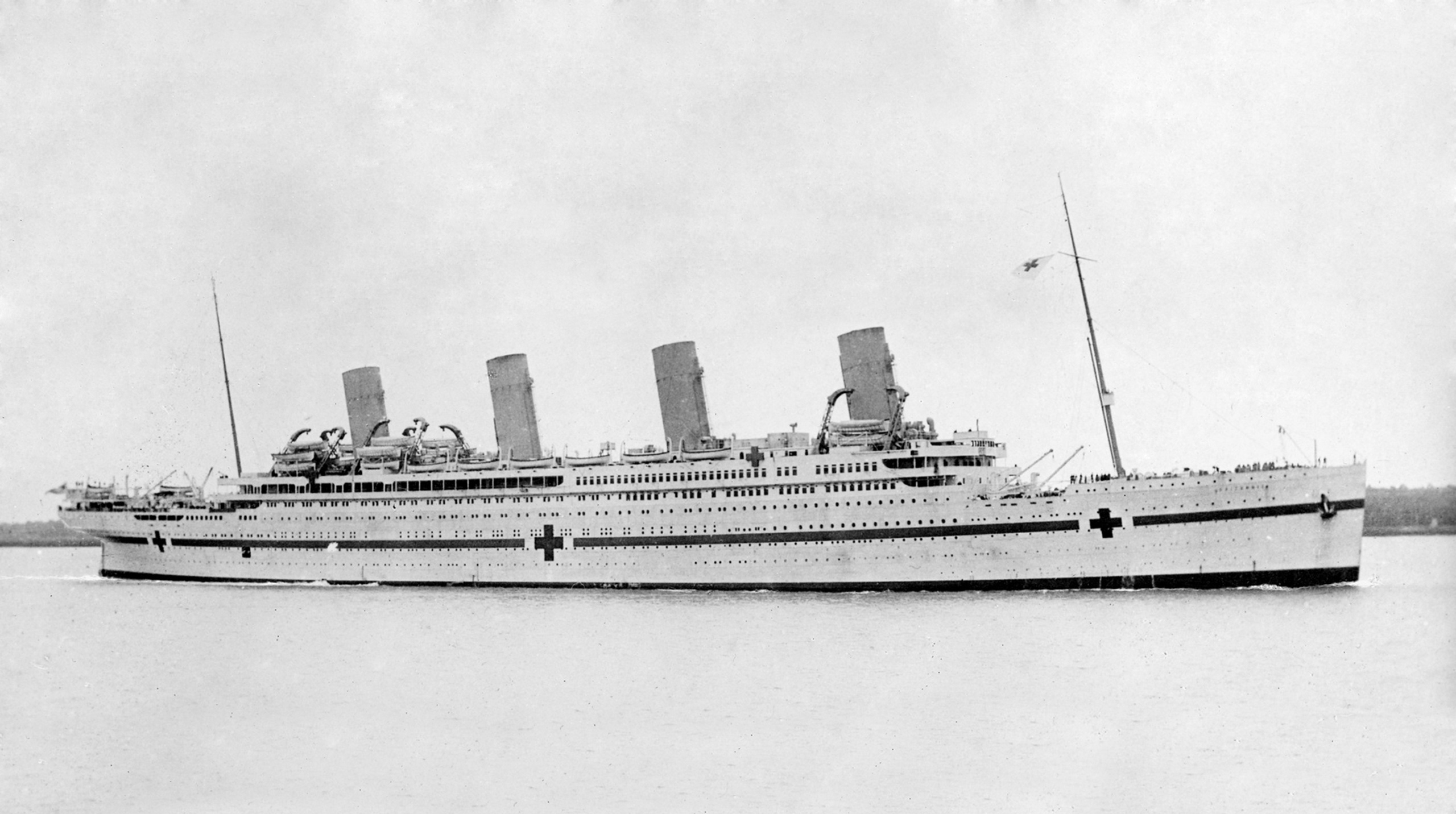 HMHS Britannic during WWI