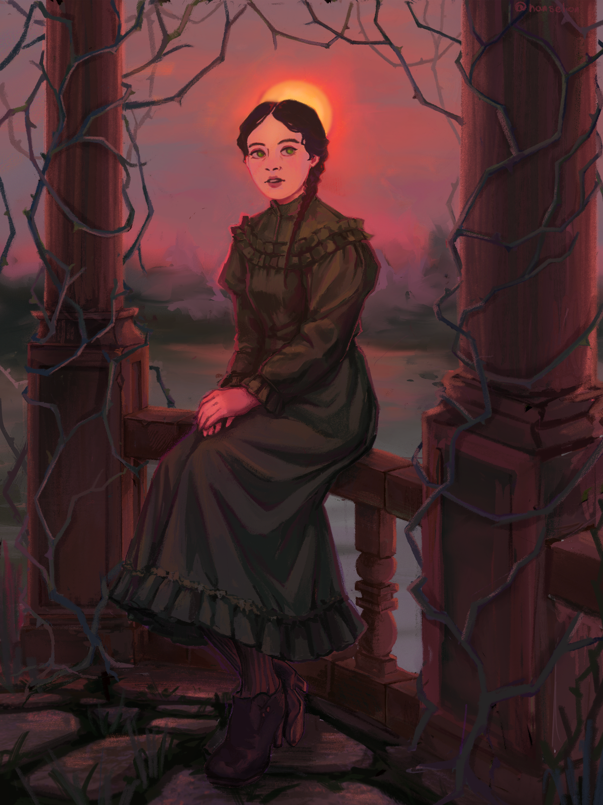 The Girl in Green