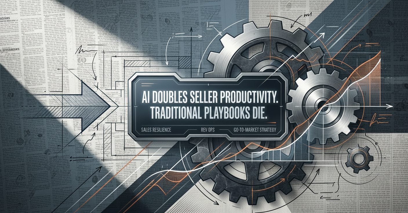 AI Doubles Seller Productivity. Traditional Playbooks Die.