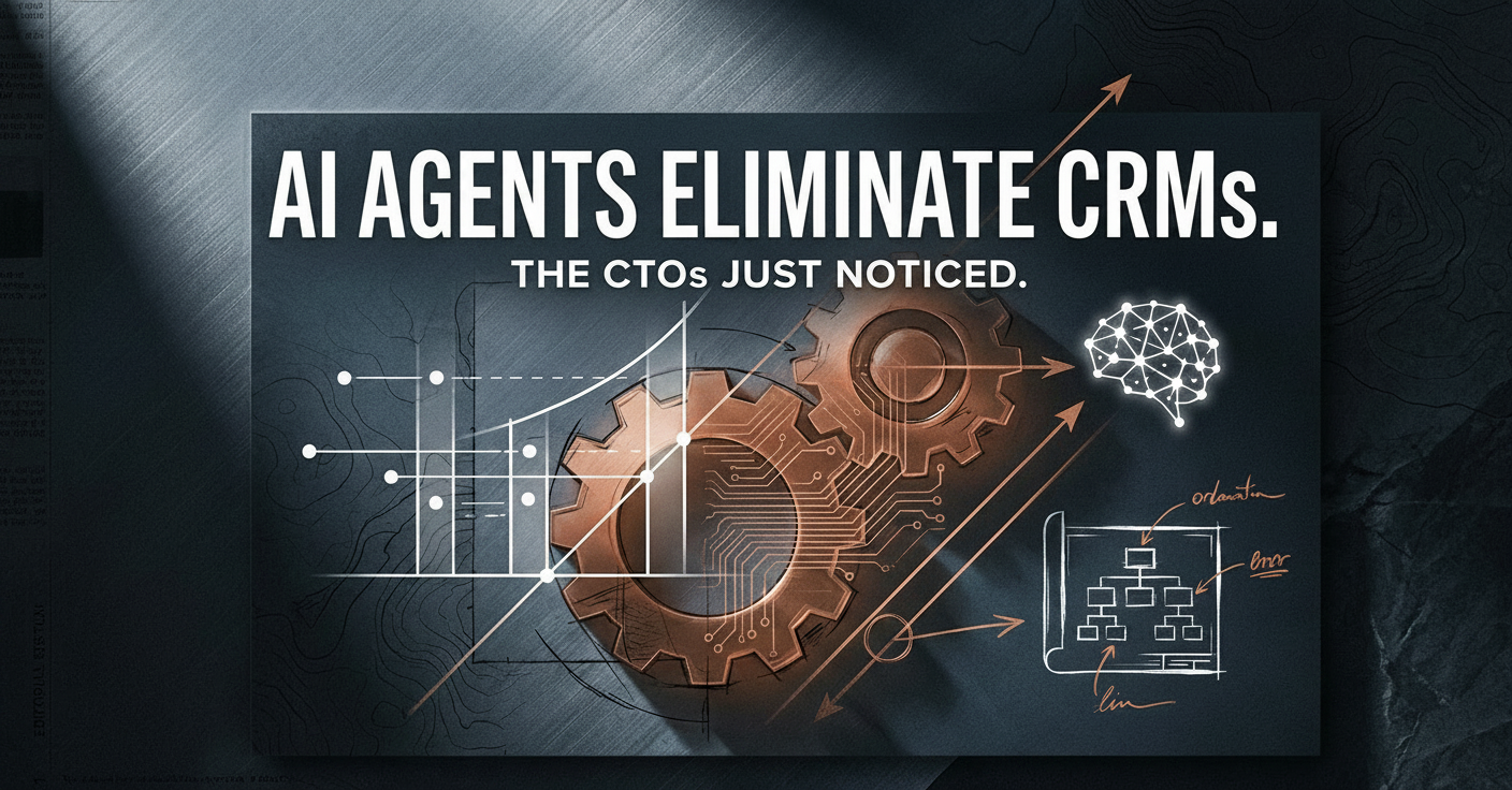 AI Agents Eliminate CRMs. The CTOs Just Noticed.