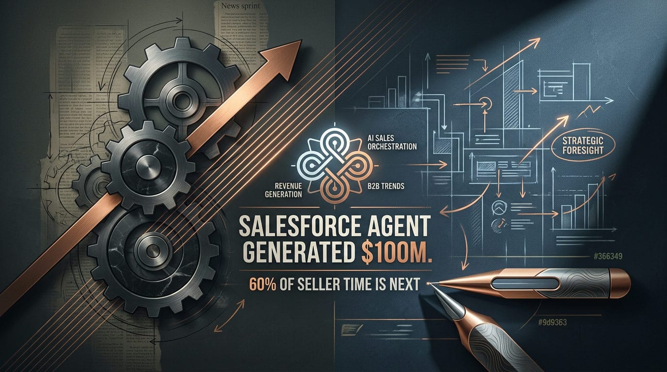 Salesforce Says 60% of Seller Time Is on Non-Sales Activities