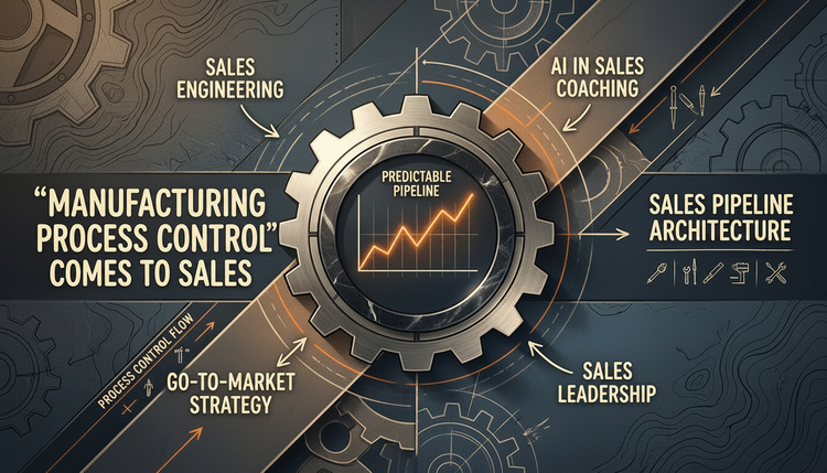 “Manufacturing Process Control” Comes to Sales