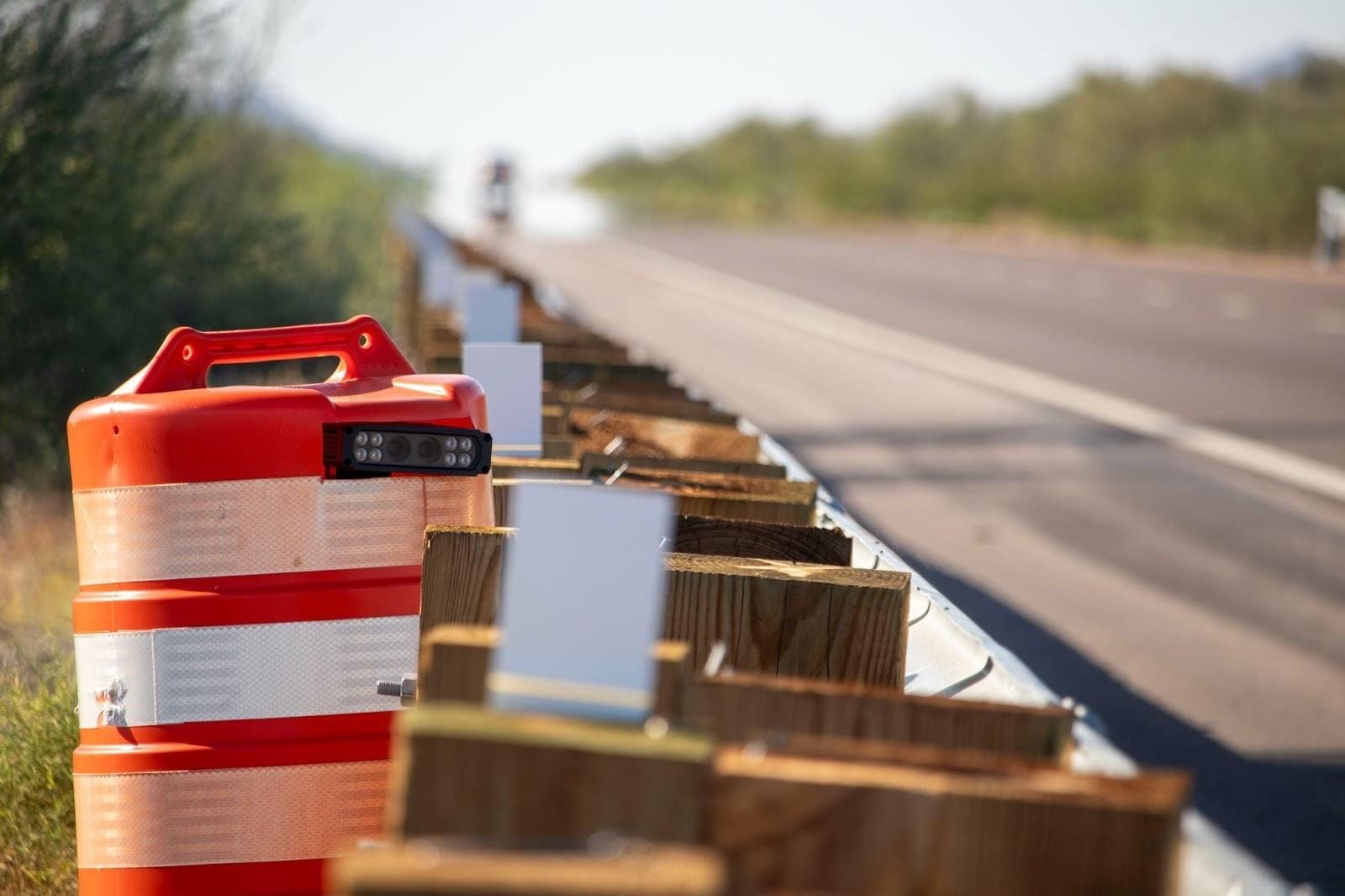 A close-up of a road barrier

AI-generated content may be incorrect.
