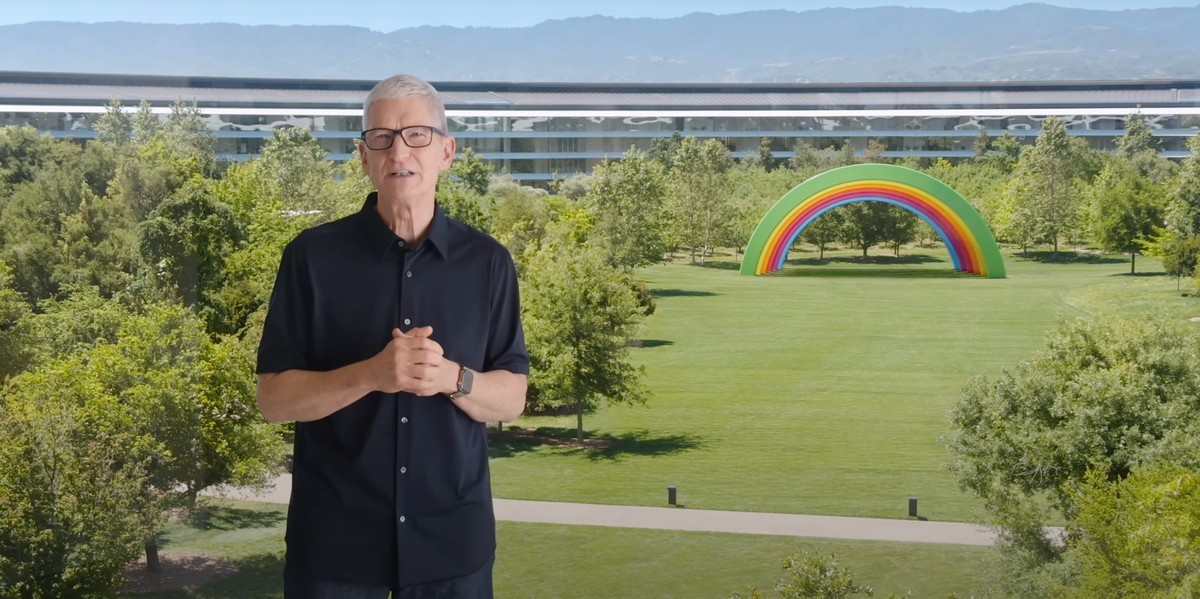 Apple is shipping through it