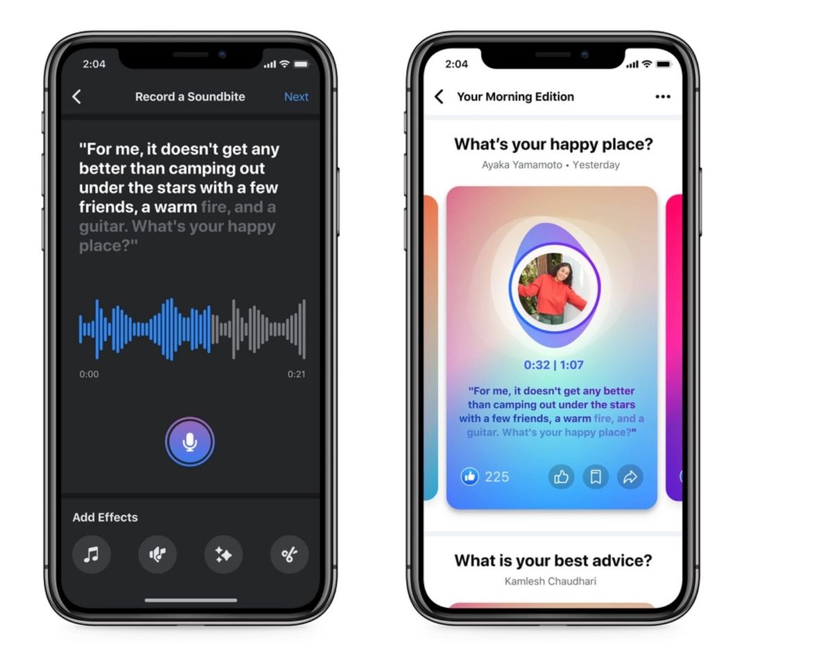 Five takeaways about Facebook's pivot to audio