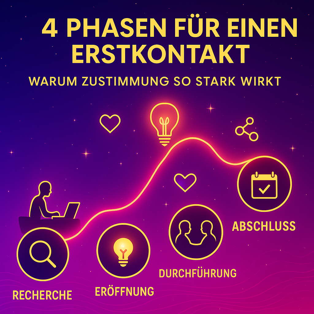 Die 4 Phasen des Erstkontakts