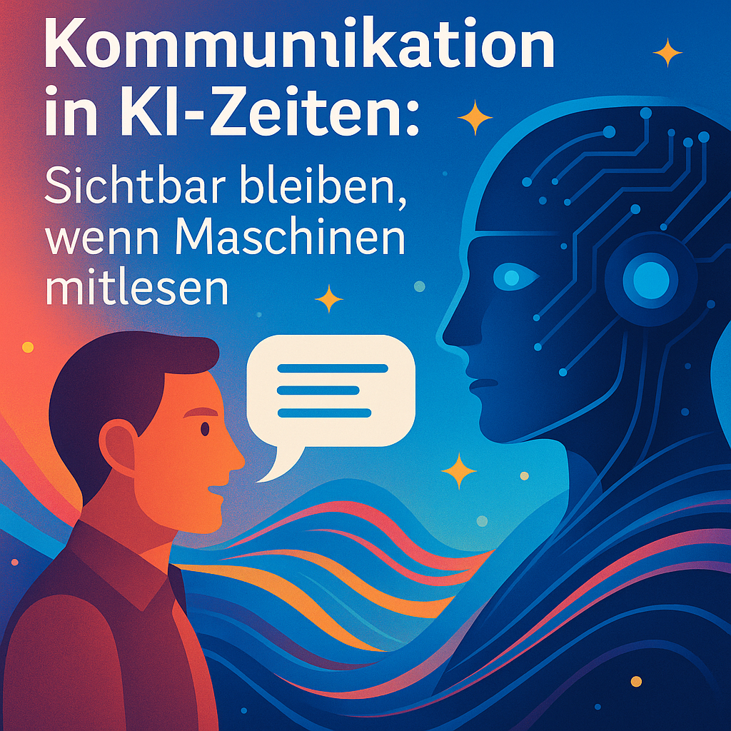 Kommunikation in KI-Zeiten: Sichtbar bleiben, wenn Maschinen mitlesen