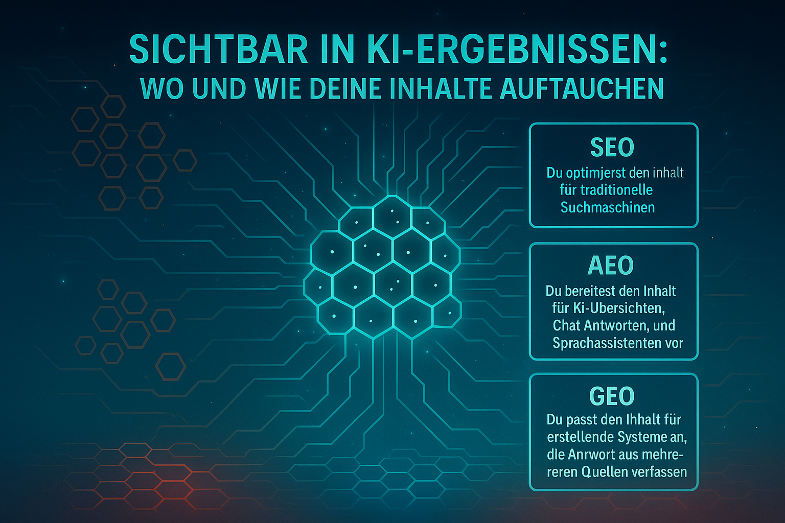 Sichtbar in KI-Ergebnissen: Wo und wie deine Inhalte auftauchen