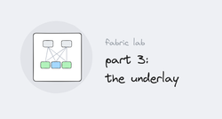 Fabric lab series, part 3: the underlay