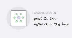Networks Behind AI, post 3: the network in the box