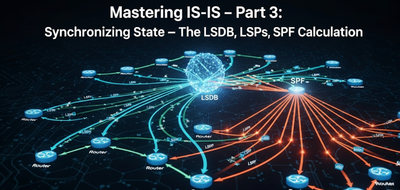Mastering IS-IS – Part 3: Synchronizing State – The LSDB, LSPs, and SPF Calculation