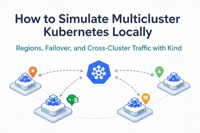 How to Simulate Multicluster Kubernetes Locally: Regions, Failover, and Cross-Cluster Traffic with Kind.