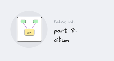 Fabric lab series, part 8: cilium