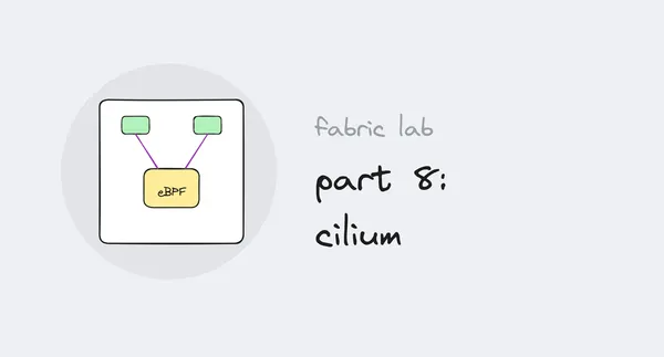 Fabric lab series, part 8: cilium