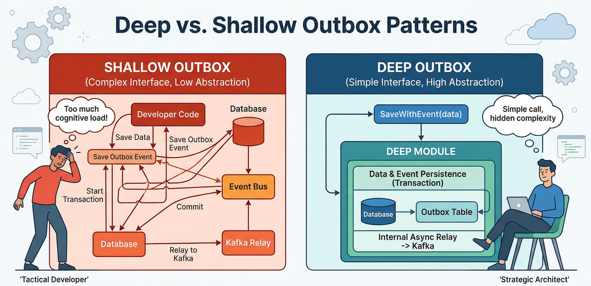 The "Shallow" Trap: Why Your Outbox Pattern is Costing You Cognitive Load
