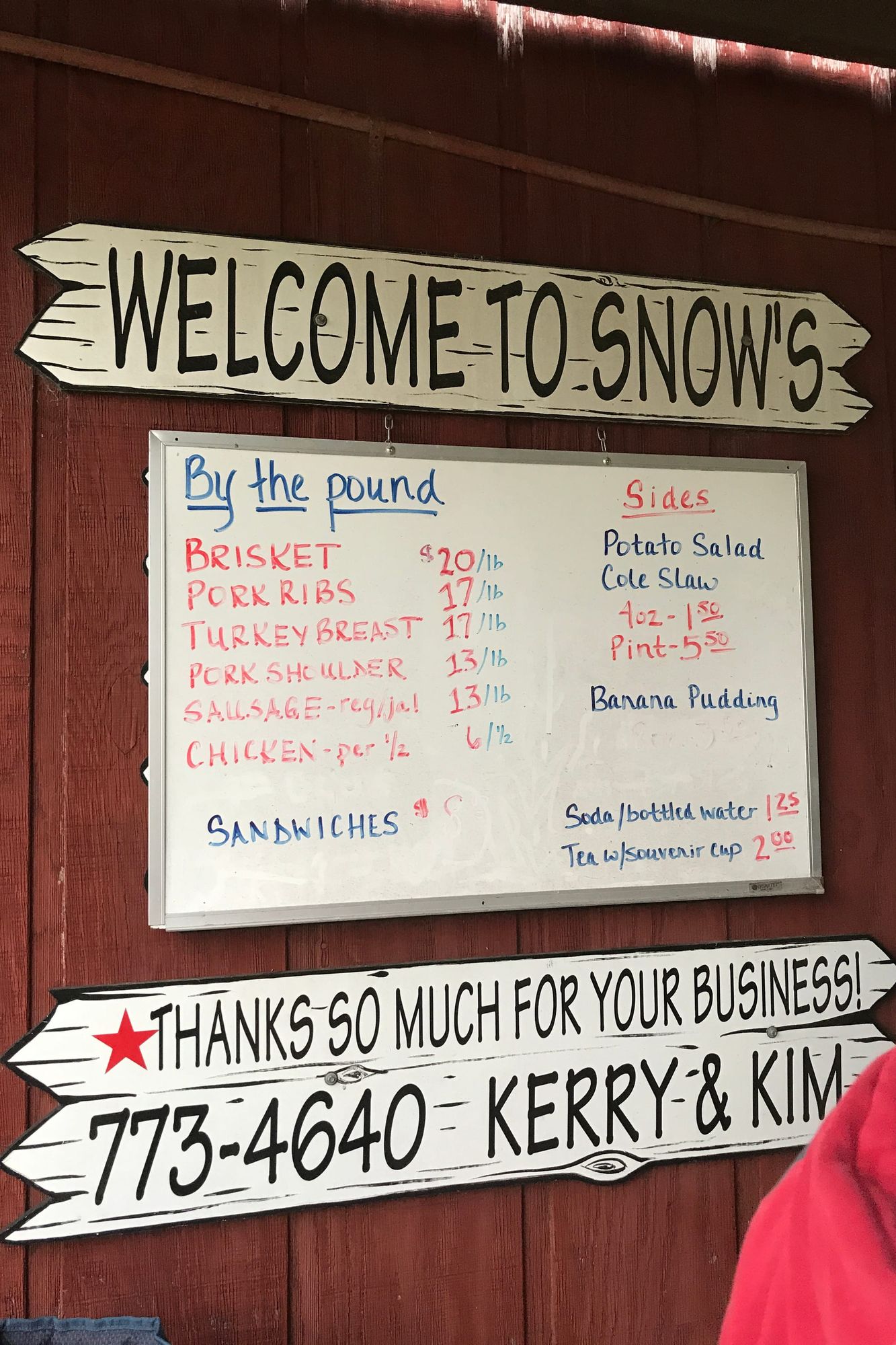 Snow's BBQ