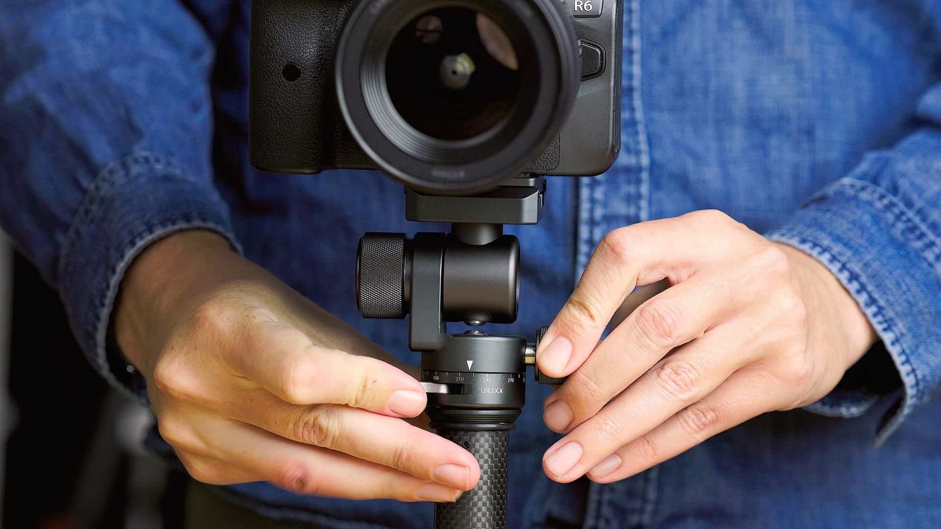 Camera mounted to the Slypod Pro