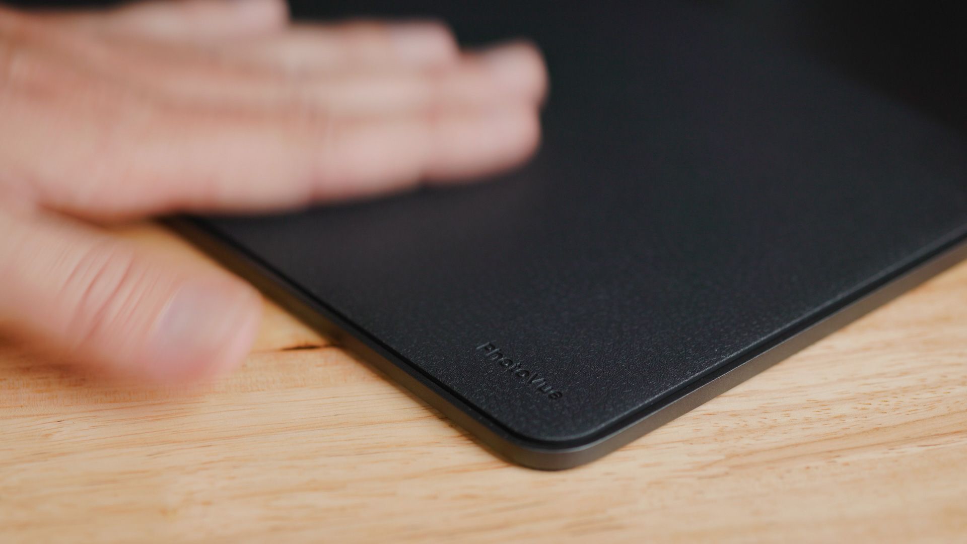 Faux leather-ish patch on the SW272U base