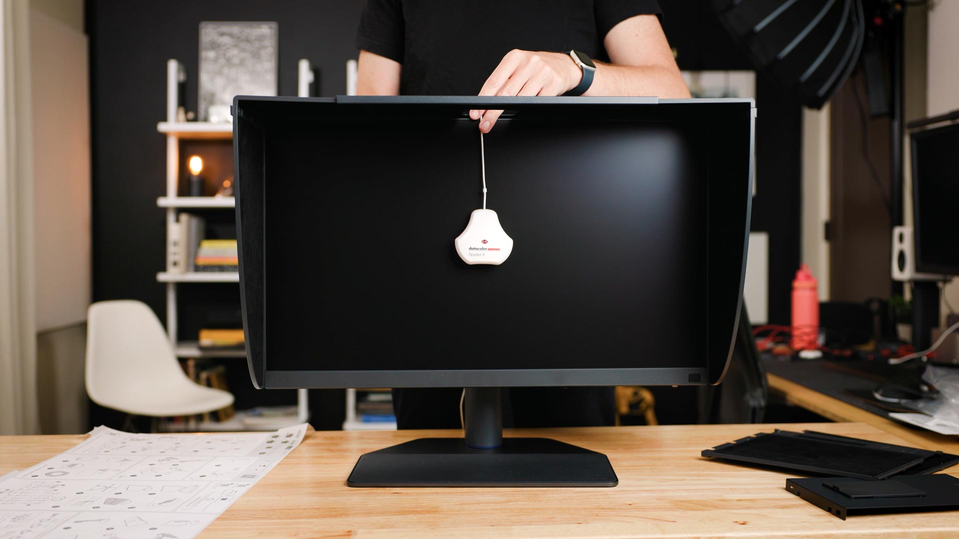 Using a Datacolor Spyder X Pro with the 272U