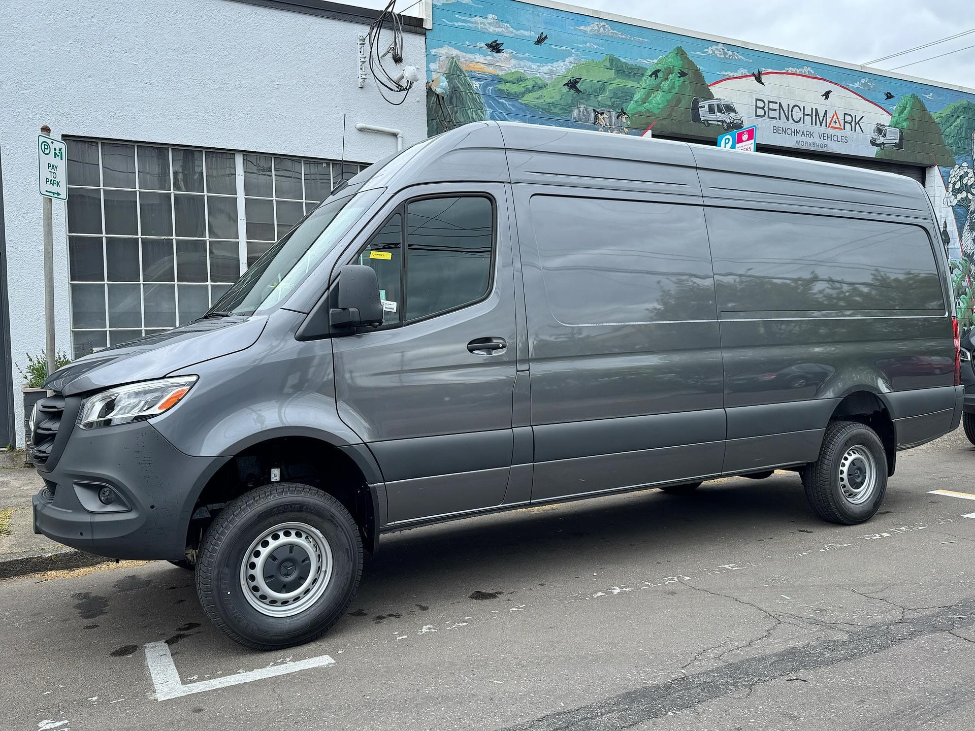 New 2025 Sprinter 170 ready for conversion