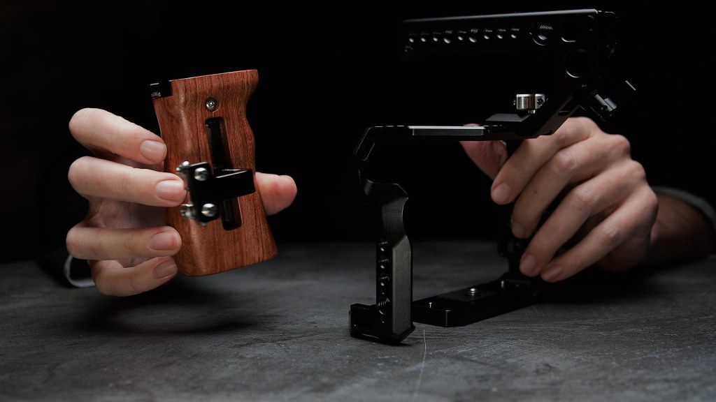 SmallRig Wooden Side Grip Handle