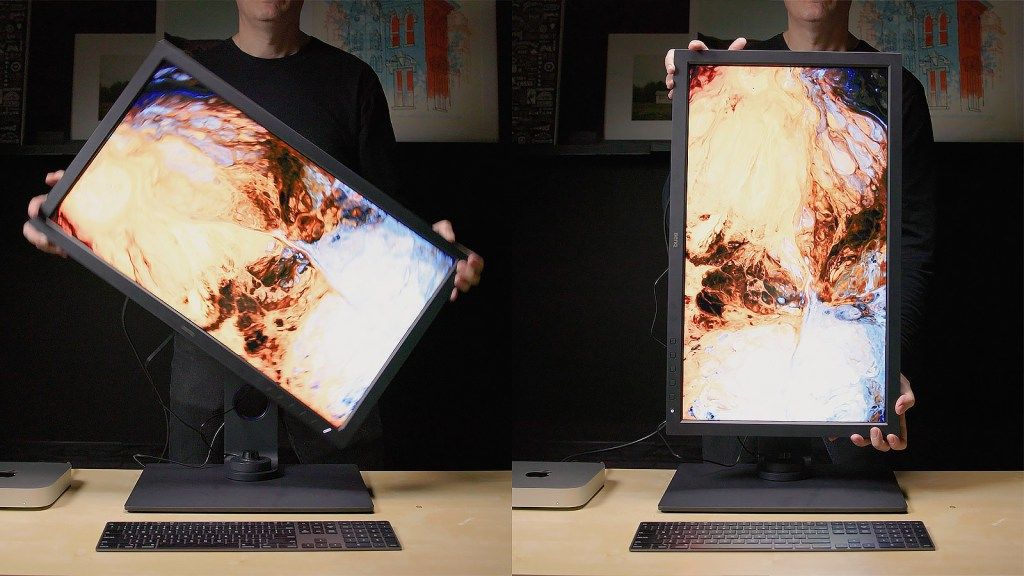 Rotating the BenQ SW271C