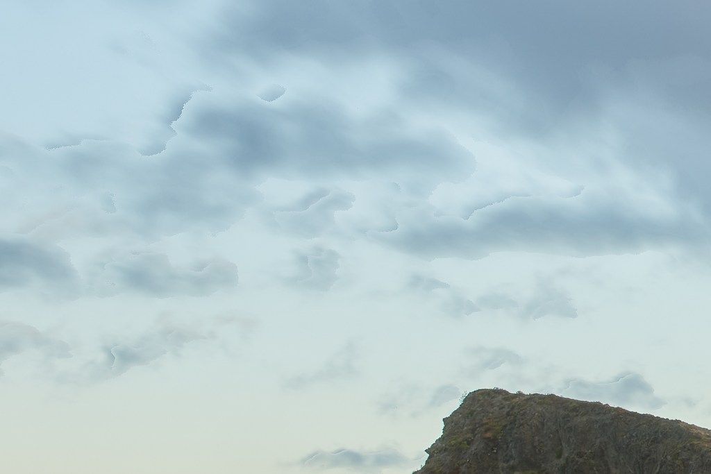 Pixelated clouds Capture One 22 HDR