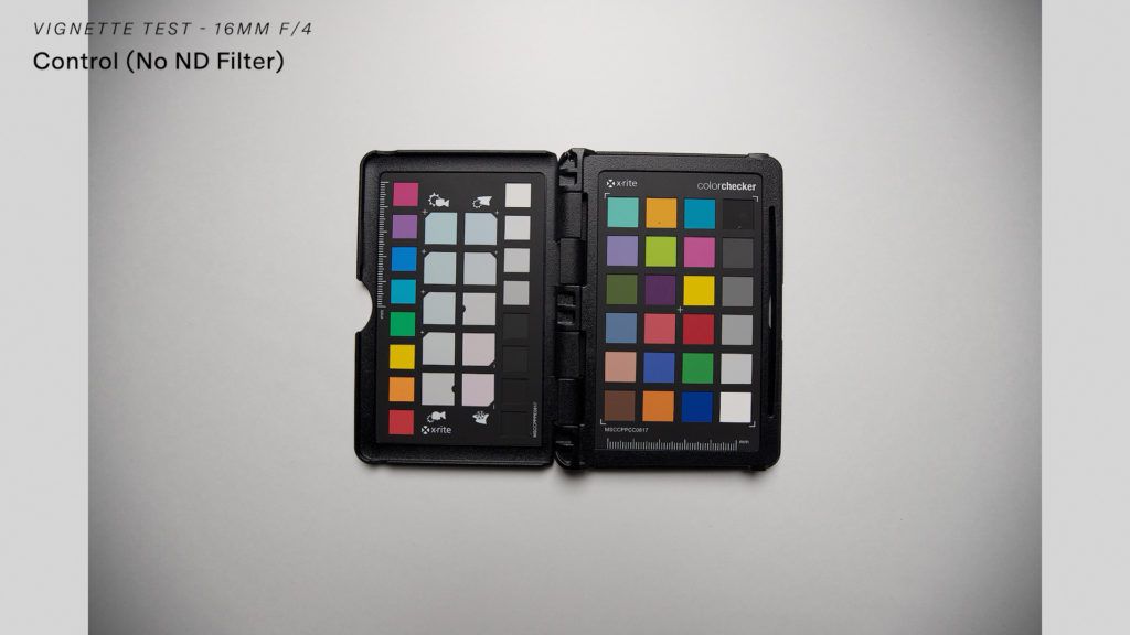 Control image without ND filter