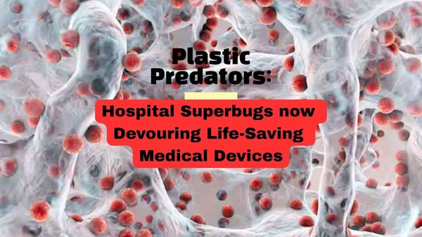 Plastic Predators: Hospital Superbugs Now Devouring Life-Saving Medical Devices