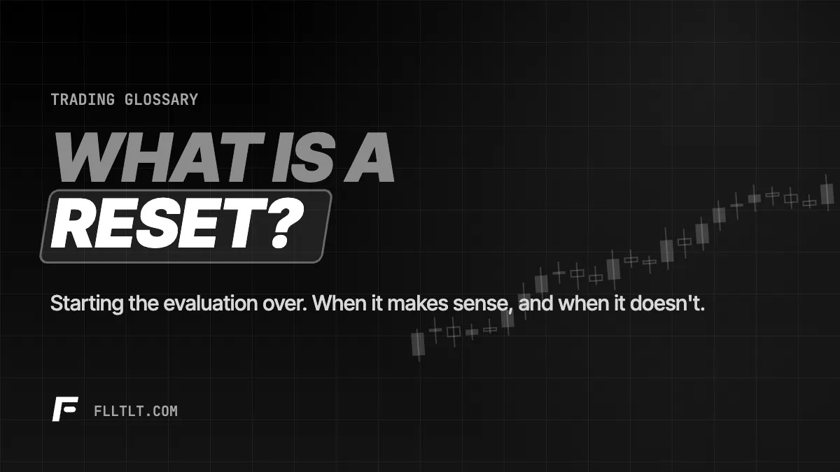 What Is a Reset in a Prop Firm Evaluation?