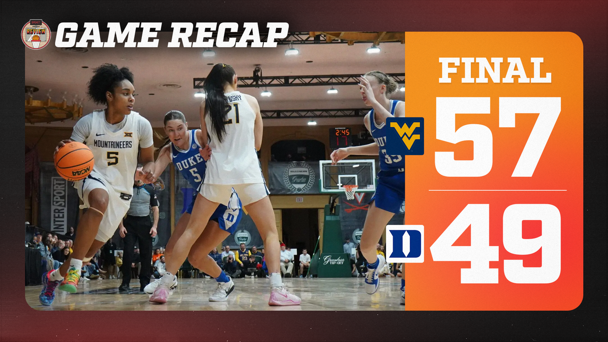 Two words fueled West Virginia: "Believe and breathe" Post feature image