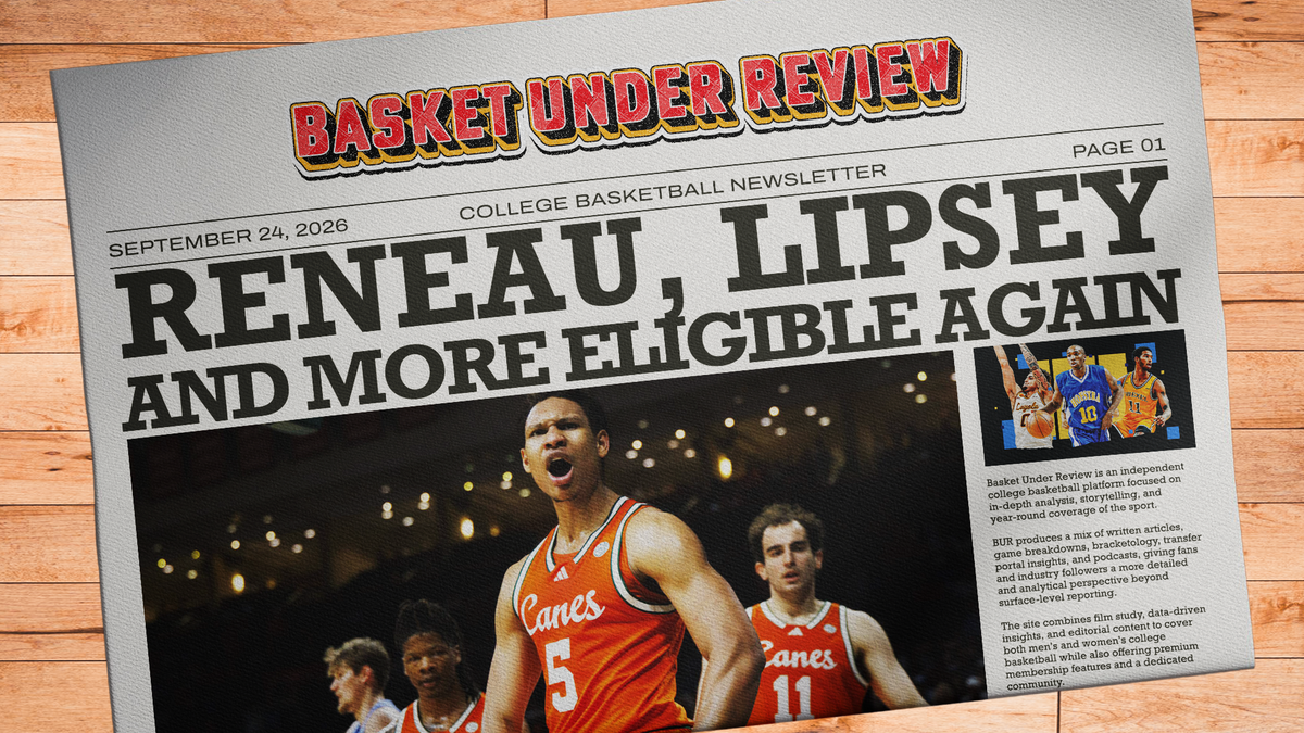 The Basket Under Review Newsletter - September 24, 2026 Post feature image