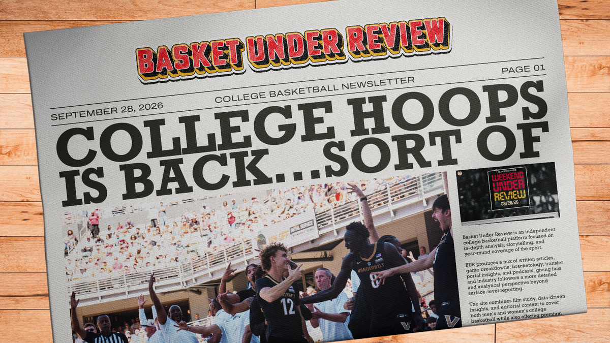The Basket Under Review Newsletter - September 28, 2026 Post feature image