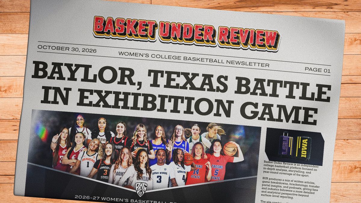 The Women's College Basketball Newsletter - October 30, 2026 Post feature image