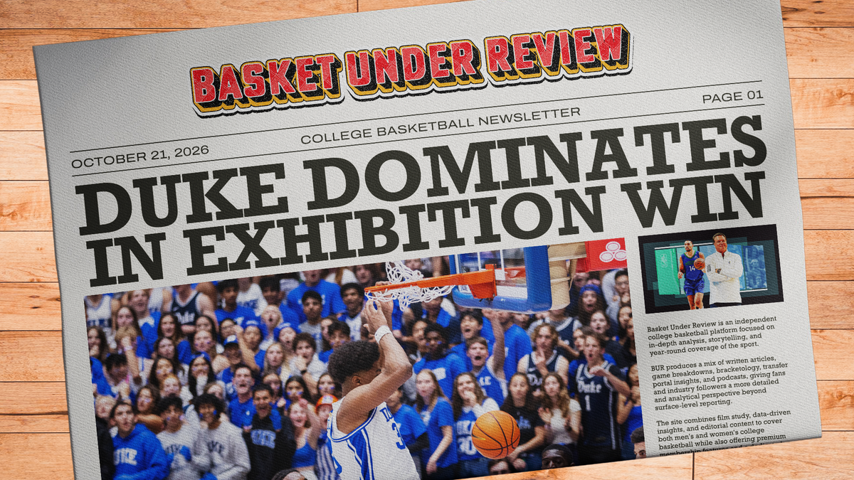 The Basket Under Review Newsletter - October 21, 2026 Post feature image