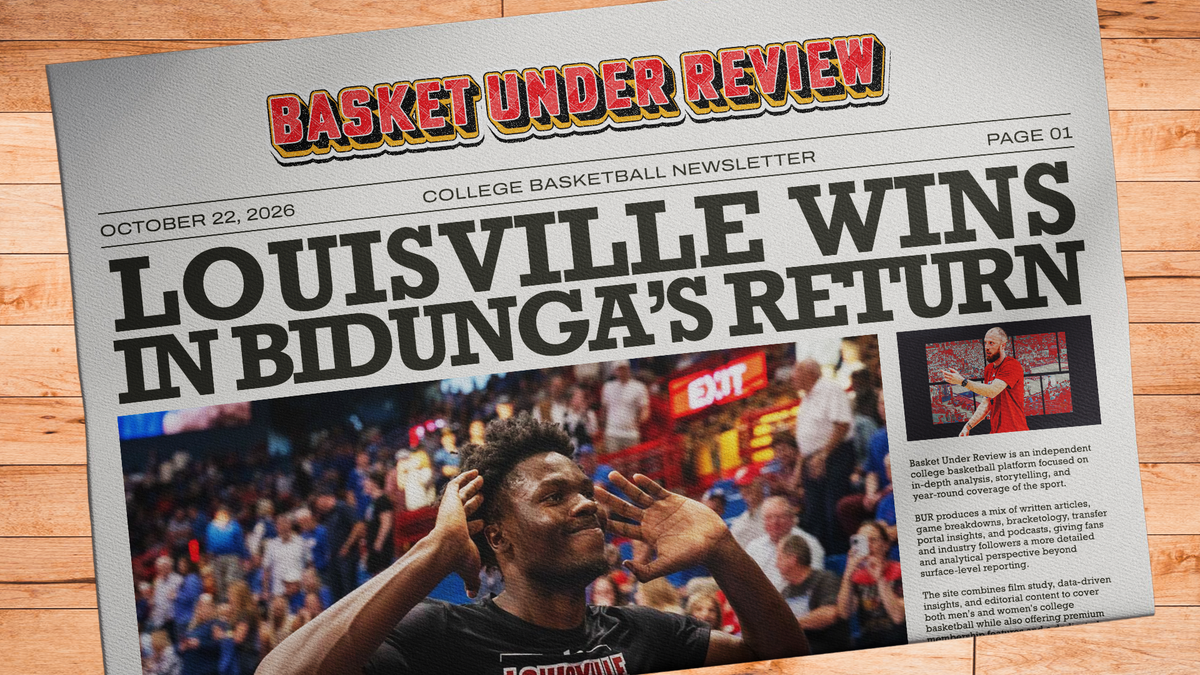 The Basket Under Review Newsletter - October 22, 2026 Post feature image