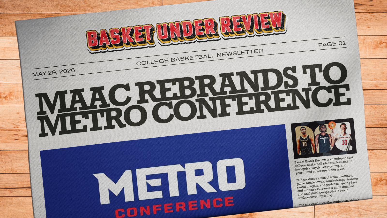 The Basket Under Review Newsletter - May 29, 2026 Post feature image