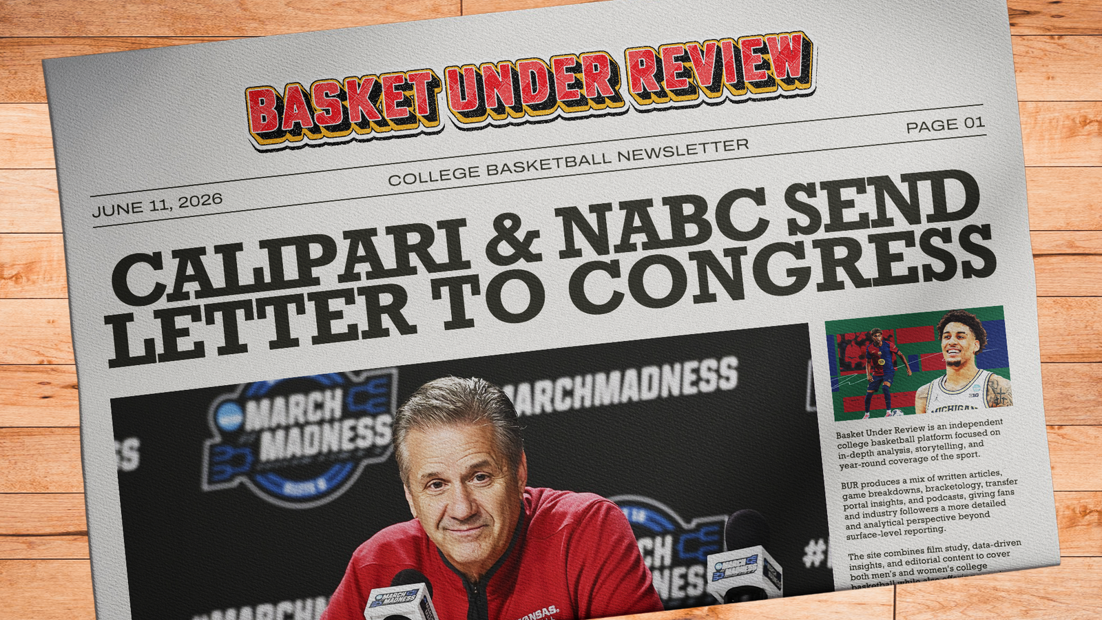 The Basket Under Review Newsletter - June 11, 2026 Post feature image